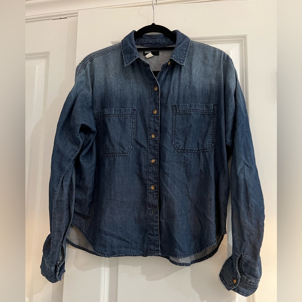 BDG Denim Button Down